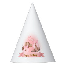 Cowgirl Birthday Paper Hats