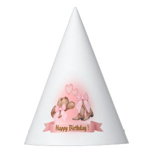 Chapeaux De Fêtes Cowgirl Birthday Paper Hats
