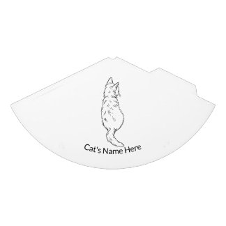 Chapeaux De Fêtes Custom Name Cat Birthday Party Hat