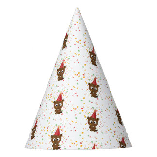 Chapeaux De Fêtes Cute Confetti Party Beaver