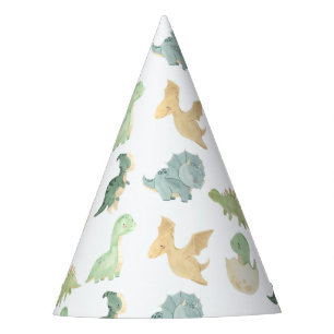 Chapeaux De Fêtes Cute Dinosaur