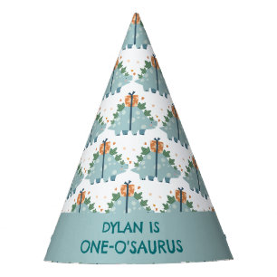 Chapeaux De Fêtes Cute Dinosaures 1er anniversaire