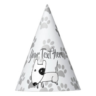 Chapeaux De Fêtes Cute English Bull Terrier