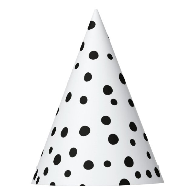 Chapeaux De Fêtes Cute Polka point anniversaire Casquette de fête (Devant)