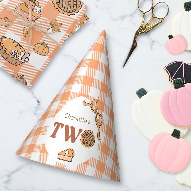 Chapeaux De Fêtes Cutie Pie Pumpkin Birthday (Créateur téléchargé)