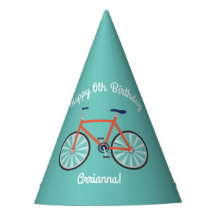 Chapeaux De Fêtes Cyclisme sur bicyclette pour enfants Vélo d'anniv
