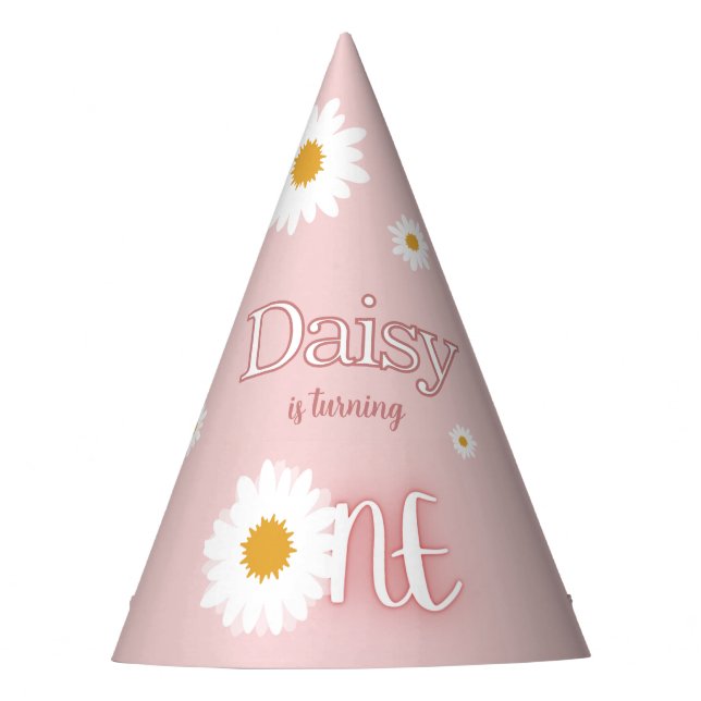 Chapeaux De Fêtes Daisy 1st Birthday (Devant)