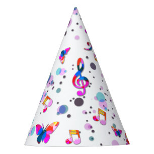 Chapeaux De Fêtes Danse Musique colorée