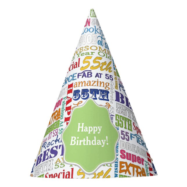 Chapeaux De Fêtes De fête d'anniversaire cadeaux uniques et (Devant)