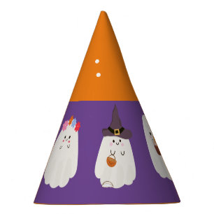 Chapeaux De Fêtes De mignons fantômes d'halloween éffrayants