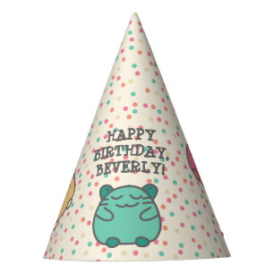 Chapeaux De Fêtes Des hamsters de style Kawaii Cute Personnalisés