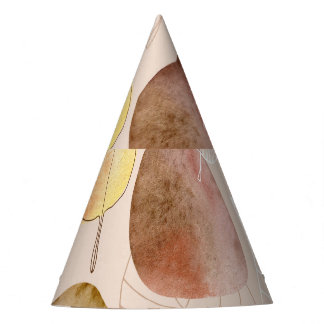 Chapeaux De Fêtes Design d'automne de feuille d'aquarelle graphique