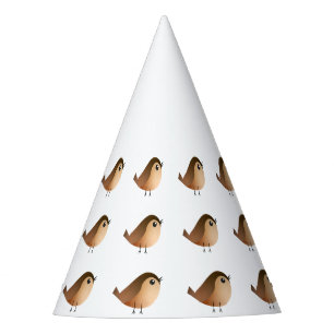 Chapeaux De Fêtes Dessin d'Oiseau de Bruant