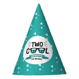 Chapeaux De Fêtes Deux garçons Cool 2e anniversaire