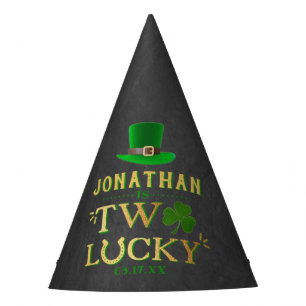 Chapeaux De Fêtes Deux Lucky St. Patrick's Day 2e anniversaire