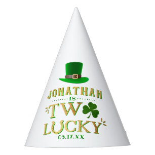 Chapeaux De Fêtes Deux Lucky St. Patrick's Day 2e anniversaire