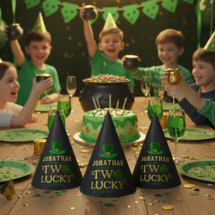 Chapeaux De Fêtes Deux Lucky St. Patrick's Day 2e anniversaire