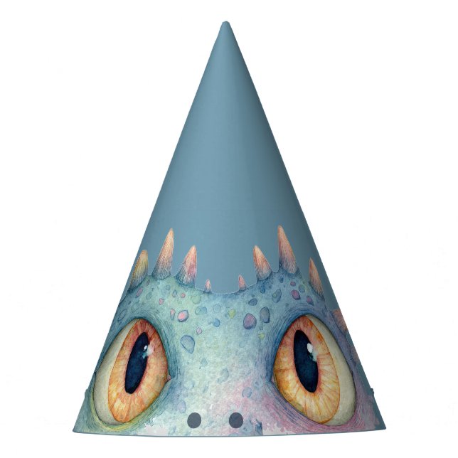 Chapeaux De Fêtes Dino Eyes Dinosaur Creuser Fossil Enfants Annivers (Devant)