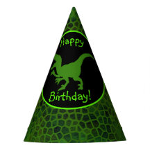 Dinosaure Vert Cachez Un Joyeux Anniversaire !