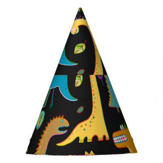 Chapeaux De Fêtes Dinosaures enfantines : Motif amusant et sans cout