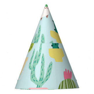 Chapeaux De Fêtes Diversité des cactus, vintage arrière - plan sans 