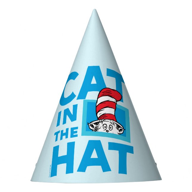 Chapeaux De Fêtes Dr Seuss | Chat dans le logo du Casquette (Devant)