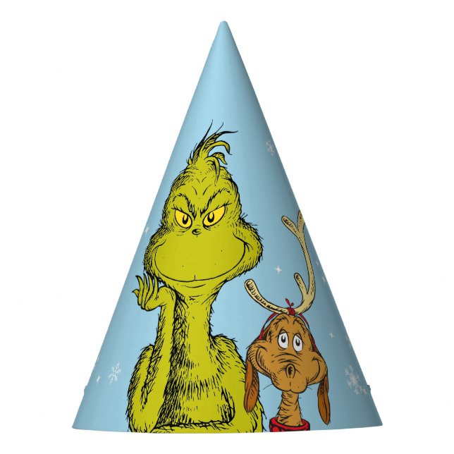 Chapeaux De Fêtes Dr Seuss | Grinch Winter Birday (Devant)