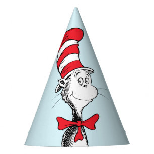 Chapeaux De Fêtes Dr. Seuss I Chat dans le Casquette debout haut