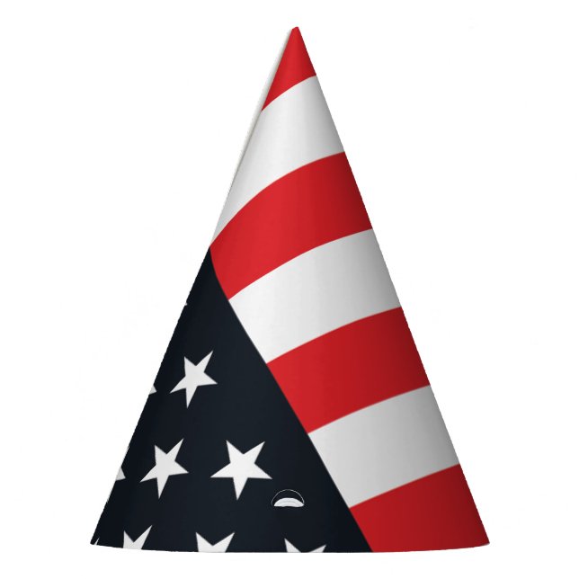 Chapeaux De Fêtes Drapeau américain (Gauche)