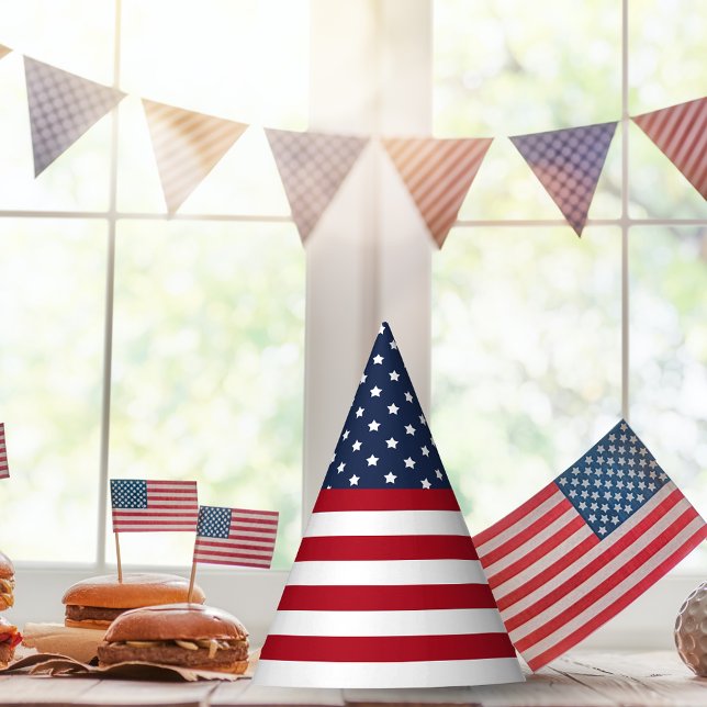 Chapeaux De Fêtes Drapeau américain 4 juillet patriotique (Créateur téléchargé)
