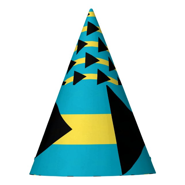 Chapeaux De Fêtes Drapeau Bahamas (Devant)