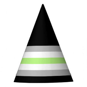 Chapeaux De Fêtes Drapeau de fierté agender