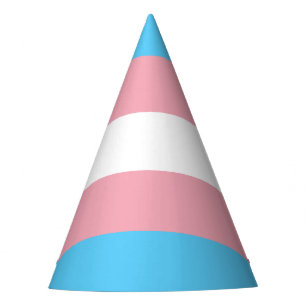 Chapeaux De Fêtes Drapeau de fierté de transsexuel