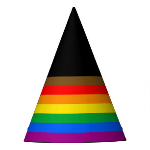 Chapeaux De Fêtes Drapeau de la fierté arc-en-ciel de Philly