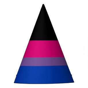 Chapeaux De Fêtes Drapeau de la fierté bisexuelle