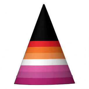 Chapeaux De Fêtes Drapeau de la fierté lesbienne