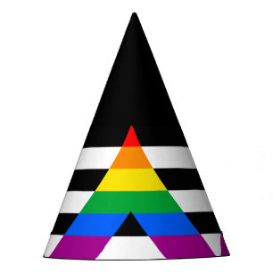 Chapeaux De Fêtes Drapeau de l'allié LGBTQ+