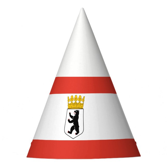 Chapeaux De Fêtes Drapeau du Casquette du Parti Berlin (Devant)