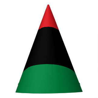 Chapeaux De Fêtes Drapeau panafricain UNIA