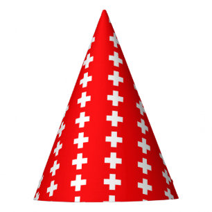 Chapeaux De Fêtes Drapeau suisse