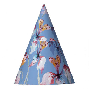 Chapeaux De Fêtes Elégance de l'orchidée sauvage : Aquarelle de luxe