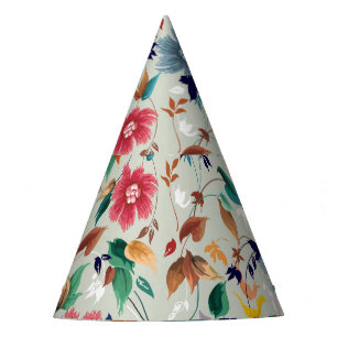 Chapeaux De Fêtes Élégance fleurit : Floral Vintage Arrière - plan
