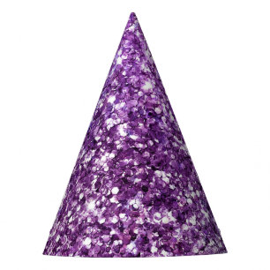 Chapeaux De Fêtes Élégant violet Abstrait élégant Motif chic