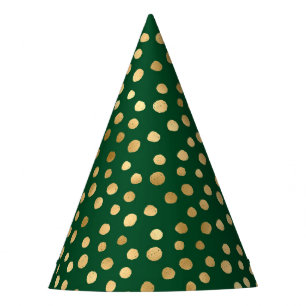Chapeaux De Fêtes Emerald and Gold Safari Series Design 11