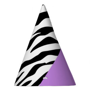 Chapeaux De Fêtes Empreinte de léopard, Zebra Print, Poster de anima