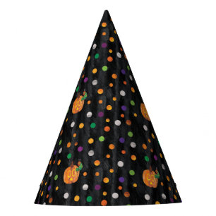 Chapeaux De Fêtes Eric Carle Halloween Polka Motif