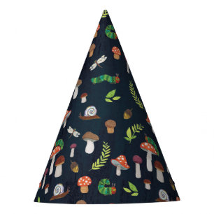 Chapeaux De Fêtes Eric Carle Motif Bugs et Champignons