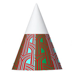 Chapeaux De Fêtes Étaler la Joie des Fêtes – Géométrique Moderne 