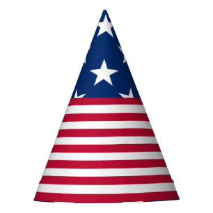 Chapeaux De Fêtes États-Unis Drapeau américain étoiles et rayures