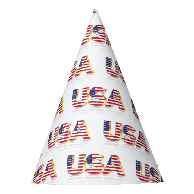 Chapeaux De Fêtes États-Unis - États-Unis d'Amérique - Drapeau - Pat (Devant)